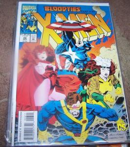 X men # 26  1993, Marvel) bloodties pt 2 magneto ROGUE  gambit avengers cap thor