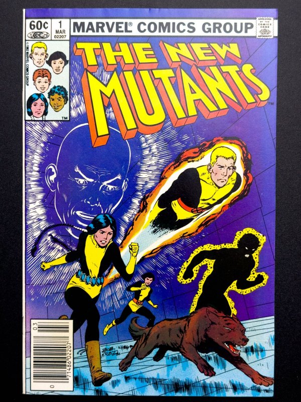 The New Mutants #1 (1983) - Newsstand - [KEY] 1st App New Mutants Team - NM