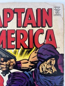 Captain America #108 *1968-Target: The Trapster! Stan Lee & Jack Kirby Low Grade