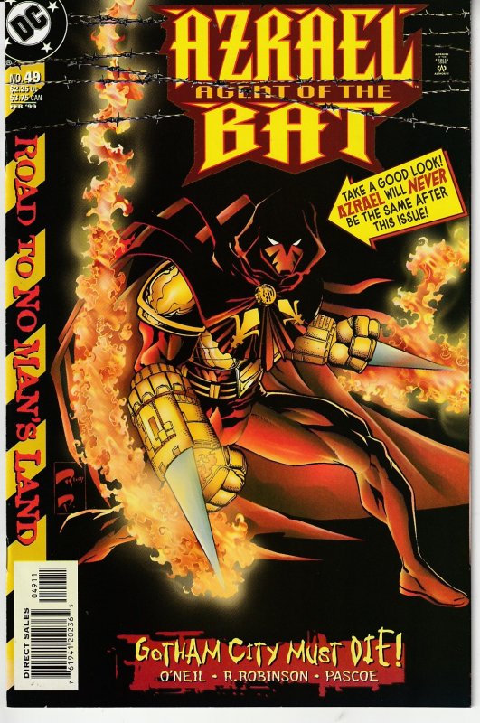 Azrael(vol. 1) # 47(/Batman – Shadow of The Bat # 80), 48, 49