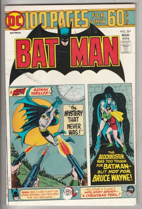 Batman #261 (Mar-75) VF/NM High-Grade Batman