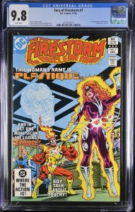 Fury Of Firestorm #7 CGC 9.8--1982-- 1st Plastique---comic book--4376335013