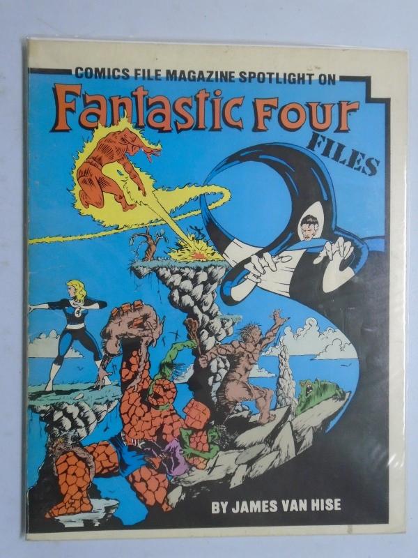 Comics File Magazine Spotlight on Fantastic Four Files #1 - 8.0? - 1986