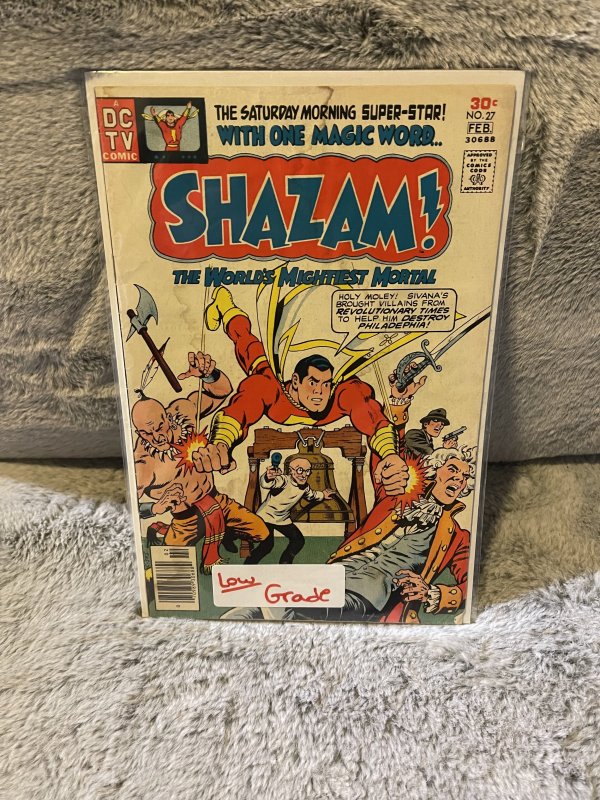 Shazam! #27 (1977) VERY LOW GRADE