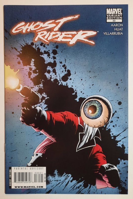 Ghost Rider #30 Richard Corben The Orb Villain Variant