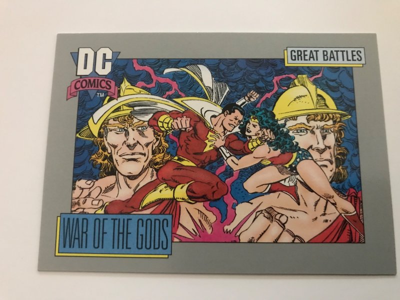 WAR OF THE GODS #166 card : 1992 DC Universe Series 1, NM/M, Impel, Shazam