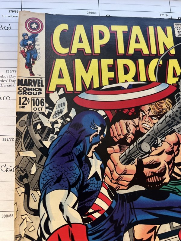 Captain America #106 - Marvel - (5.5)