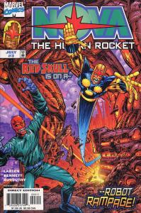 Nova (3rd Series) #3 VF ; Marvel | Erik Larsen Red Skull