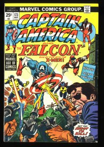 Captain America #173 FN/VF 7.0 X-Men!