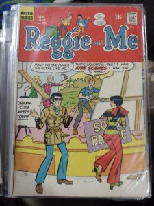 REGGIE AND ME #39  1970  ARCHIE'S SERIES  BETTY VERONICA JUGHEAD