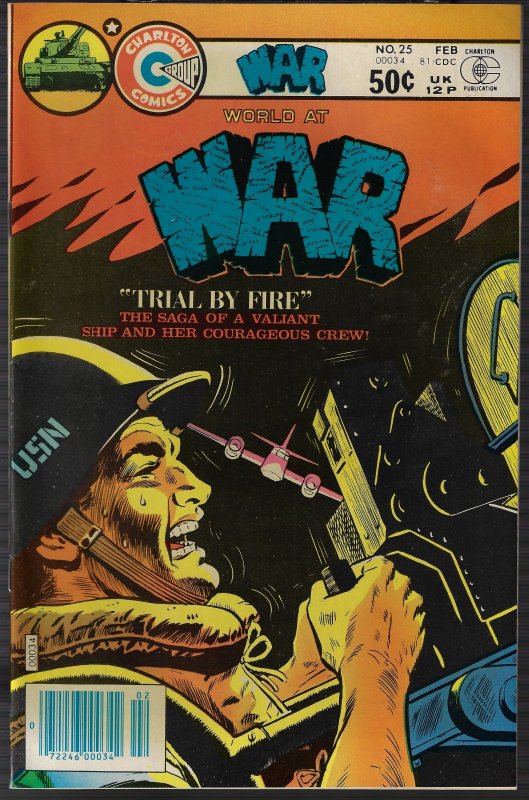 War #25 (Charlton, 1981) NM