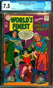 World's Finest Comics #173 CGC Graded 7.5 Batman Dresses As Two Face