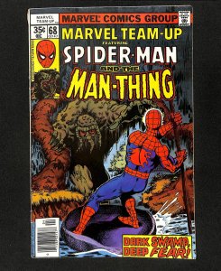 Marvel Team-up #68 Man-Thing Spider-Man!