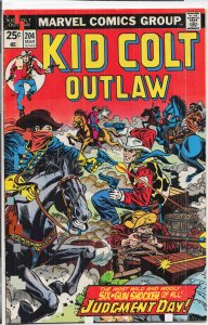 Kid Colt Outlaw #204 (1976) Kid Colt