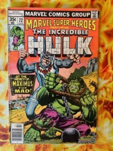 Marvel Super-Heroes #72 (1978) - VF