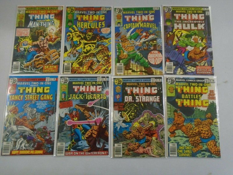 Marvel Two In One Comic Lot #5 - 50 (40 DIFF) AVG - 4.0 VG - 1974 - 1979