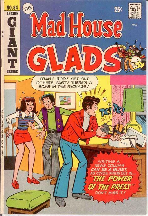 ARCHIES MADHOUSE (1959-1982)84 VF Aug. 1972 COMICS BOOK