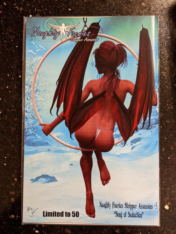 Naughty Faeries Comics #3 (LE-50) NFS Sireness Variant Cover - WSS