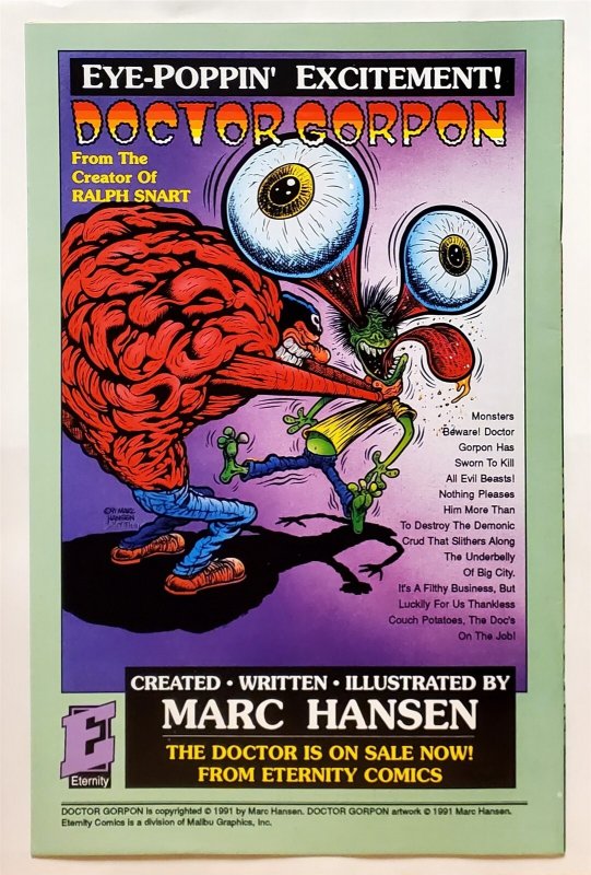 Bronx #1 (July 1991, Eternity) 8.5 VF+