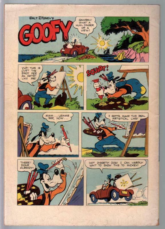 Goofy-Four Color Comics #468 1953-Disney-Mickey Mouse-VG