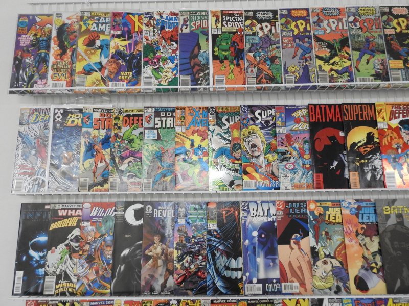 Huge Lot of 180 Comics W/ Spider-Man, Batman, Avengers! Avg. FN+ Condition!