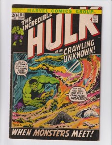Marvel The Incredible Hulk #151 (1972) 