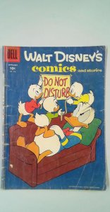 Walt Disney's Comics and Stories #216 (1958) GD
