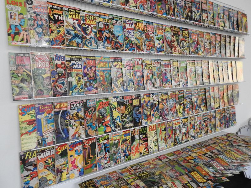 Huge Lot Silver/Bronze 180+ Comics W/ Iron Man, Flash, Spiderman, +More see desc