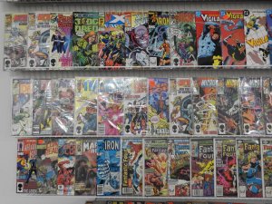 Huge Lot 150+ Comics W/ Fantastic Four, Dazzler, Micronauts+ Avg VG/Fine Cond!!