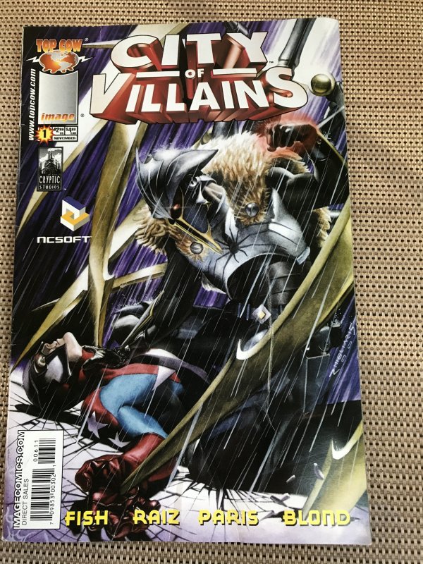 CITY OF VILLIANS #1 / CITY OF HEROES #6 flipbook: Image 11/05 VG; video game