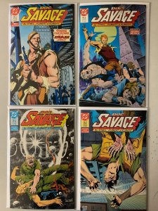 Doc Savage set #1-4 direct 4 diff avg 5.0 (1987-88)