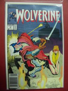 WOLVERINE #3  (9.2 to 9.4 or better) 1988 Series MARVEL COMICS