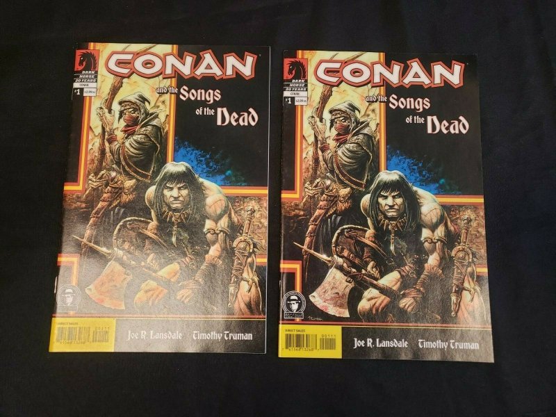CONAN 8PC (VF) DARK HORSE AND MARVEL, VS MAN OF IRON, RAT'S DEN 1996-2007