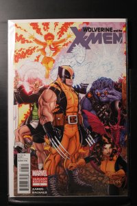 Wolverine & the X-Men #1 Direct Market Variant Cover by Nick Bradshaw (2011)