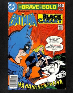 Brave And The Bold #141 Black Canary Joker!