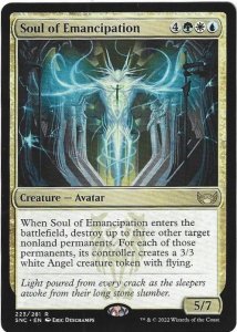 Magic the Gathering: Street of New Capenna -  Soul of Emancipation