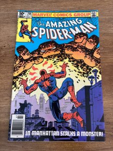 Amazing Spider-Man # 218 VF/NM Marvel Comic Book Goblin Kingpin Mary Jane 2 J438