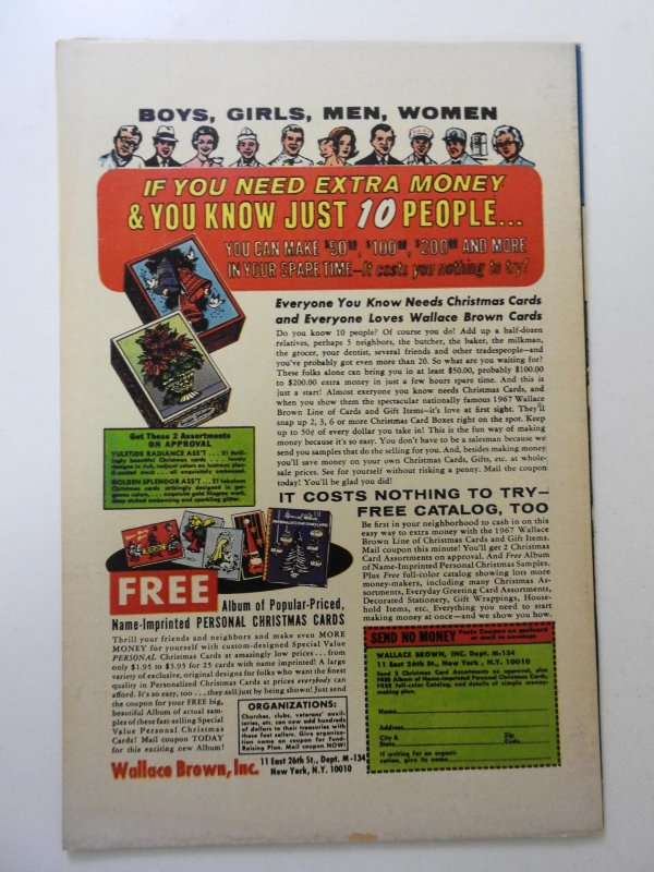 Daredevil #31 (1967) VG+ Condition moisture stain bottom of book