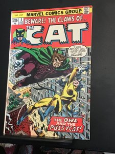 The Cat #2 (1973) Mid high grade! The owl! Fn/vf key!