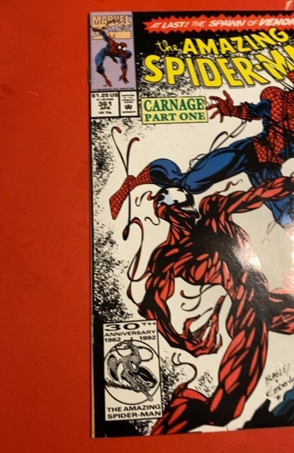 The Amazing Spider-Man #361 (1992)1st Carnage higher grade
