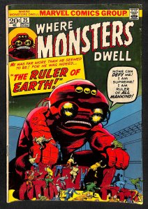 Where Monsters Dwell #25 (1973)