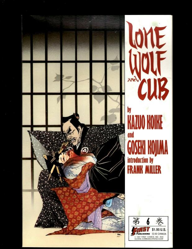 Lot of 10 Lone Wolf and Cub First Comic Books #2 3 4 5 6 7 8 9 10 11 JF20