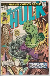 Incredible Hulk #195 (Jan-76) VF/NM+ High-Grade Hulk