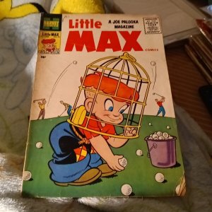 Little Max #43 (1956 Harvey Comics) Silver Age Joe palooka sidekick strip hero