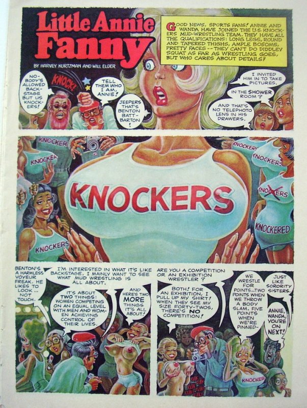 Annie Fanny 7 original playboy comics Set 1 US