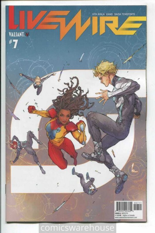 LIVEWIRE (2018 VALIANT) #7 NM