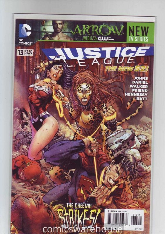 JUSTICE LEAGUE (2011 DC) #13 NM A96279