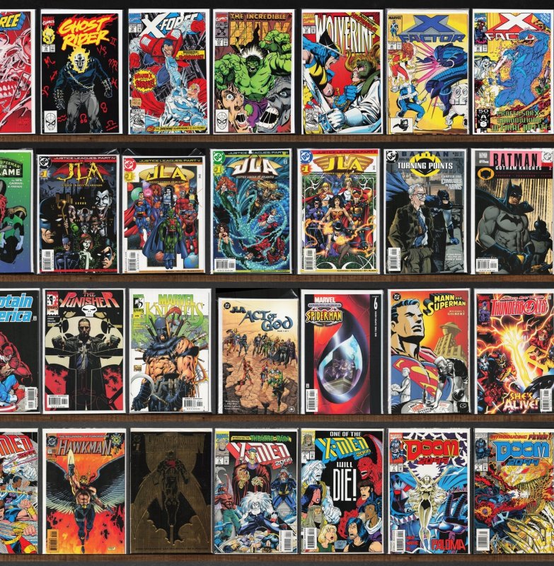 Huge Lot 140+ Comics with The Incredible Hulk, Thunderbolts & More!
