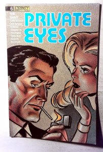 Private Eyes #6 (1989) Eternity Comics The Saint 1st Print Comic Book