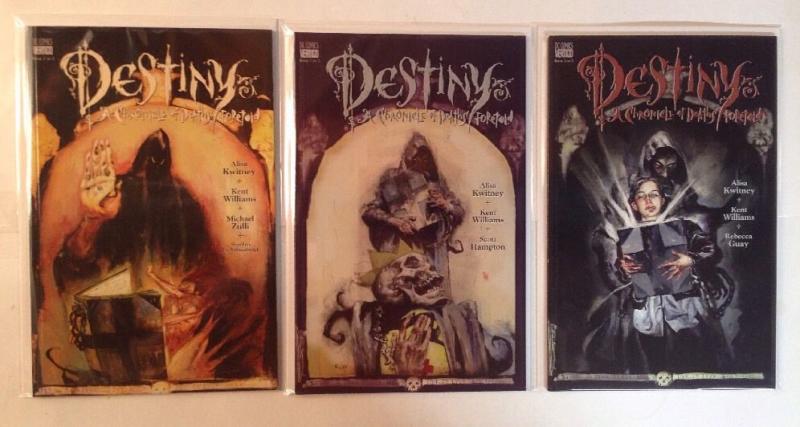 Destiny 1-3 A Chronicle Of Deaths Foretold Near Mint Lot Set Run